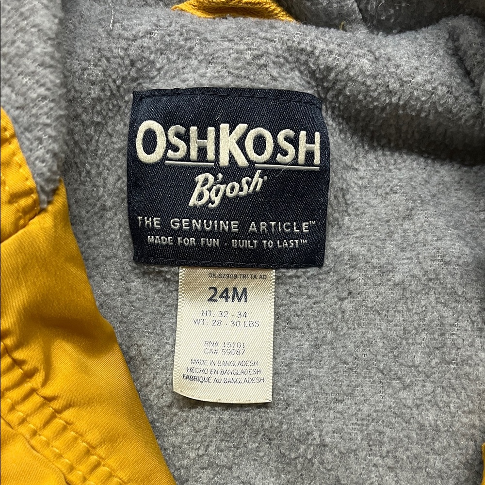 Toddler Colorblock Lined Hooded Jacket - Picture 2 of 4